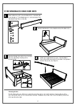 Preview for 4 page of Ethan Home 315B WINGBACK KING Assembly Instruction