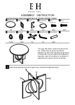 Preview for 1 page of Ethan Home 864D004W Assembly Instruction