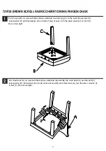 Preview for 4 page of Ethan Home 864D004W Assembly Instruction