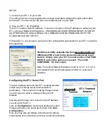 Предварительный просмотр 2 страницы Etherstuff EtherTerminal ET-1 Product Manual