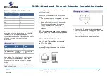 Preview for 2 page of EtherWAN ED3541 Installation Manual