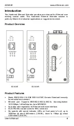 Preview for 8 page of EtherWAN ED3638 Quick Start Manual