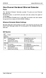 Preview for 10 page of EtherWAN ED3638 Quick Start Manual