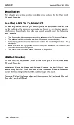 Preview for 13 page of EtherWAN ED3638 Quick Start Manual