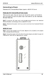 Preview for 15 page of EtherWAN ED3638 Quick Start Manual