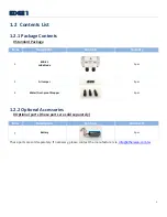 Preview for 6 page of EtherWAN EDGe 1 User Manual