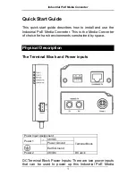 EtherWAN EL1033 Quick Start Manual preview