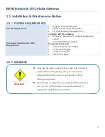 Preview for 12 page of EtherWAN EW50 User Manual