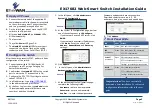 Предварительный просмотр 2 страницы EtherWAN EX17082 Installation Manual
