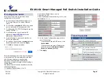 Предварительный просмотр 2 страницы EtherWAN EX19164 Installation Manual