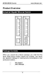 Preview for 9 page of EtherWAN EX32905 Series Quick Start Manual