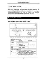 EtherWAN EX35000 series Quick Start Manual preview