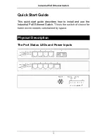 Preview for 1 page of EtherWAN EX38000A Quick Start Manual