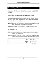 Preview for 12 page of EtherWAN EX38000A Quick Start Manual