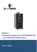 EtherWAN EX41922-T User Manual preview