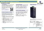 Preview for 1 page of EtherWAN EX42011 Installation Manual