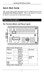 Предварительный просмотр 1 страницы EtherWAN EX45000 Series Quick Start Manual