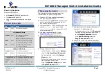 Предварительный просмотр 2 страницы EtherWAN EX76000 Series Installation Manual