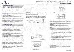 Предварительный просмотр 2 страницы EtherWAN EX77900 Series Installation Manual