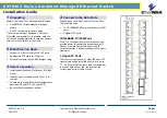 EtherWAN EX78162 Series Installation Manual предпросмотр