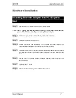 Preview for 7 page of EtherWAN GE3100 User Manual