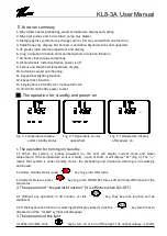 Предварительный просмотр 3 страницы ETHINK KL8-3A Installation & User Manual