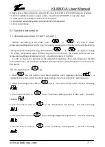 Предварительный просмотр 3 страницы ETHINK KL8800A User Manual