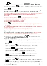 Preview for 4 page of ETHINK KL8800A User Manual