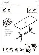 Предварительный просмотр 1 страницы Ethnicraft 50028 OAK X Assembly Instructions