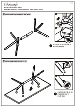 Preview for 2 page of Ethnicraft 50028 OAK X Assembly Instructions