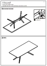 Предварительный просмотр 3 страницы Ethnicraft 50028 OAK X Assembly Instructions