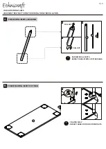 Preview for 3 page of Ethnicraft 50256-U Assembly Instructions