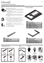 Предварительный просмотр 2 страницы Ethnicraft 51502 Assembly Instructions