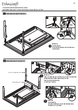 Предварительный просмотр 3 страницы Ethnicraft 51502 Assembly Instructions