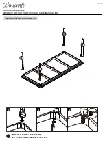 Предварительный просмотр 3 страницы Ethnicraft OAK BOK 51495 Assembly Instructions