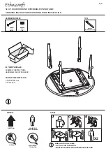 Ethnicraft OAK BOK 51527 Assembly Instructions предпросмотр