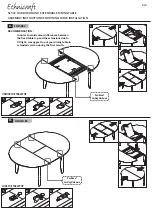 Preview for 3 page of Ethnicraft OAK BOK 51527 Assembly Instructions