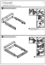 Предварительный просмотр 3 страницы Ethnicraft OAK MADRA 51203 Assembly Instructions Manual