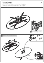 Preview for 5 page of Ethnicraft OAK MIKADO 50546 Assembly Instruction For Desk Installation