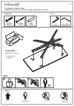 Ethnicraft OAK MIKADO Assembly Instruction предпросмотр