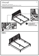 Предварительный просмотр 4 страницы Ethnicraft SPINDLE BED - QUEEN SIZE Assembly Instruction For Installation