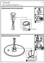 Preview for 2 page of Ethnicraft Torsion 50011 Assembly Instruction