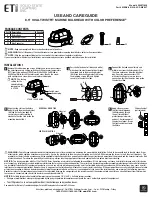 Предварительный просмотр 1 страницы ETI Solid State Lighting 504071020 Use And Care Manual