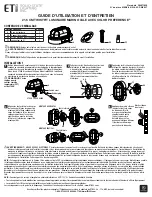 Предварительный просмотр 2 страницы ETI Solid State Lighting 504071020 Use And Care Manual