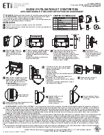 Предварительный просмотр 2 страницы ETI Solid State Lighting 53901111 Use And Care Manual