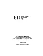 Preview for 30 page of ETI Solid State Lighting 54655441 Use And Care Manual