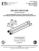 ETI 54210111 Use And Care Manual preview