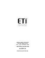 Предварительный просмотр 8 страницы ETI 54466101 Use And Care Manual