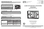 Предварительный просмотр 5 страницы ETI 55301101 Use And Care Manual