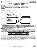 Предварительный просмотр 2 страницы ETI 641051 Series Use And Care Manual